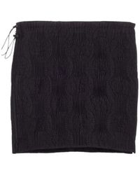 Bottega Veneta - Drawstring Mini Skirt - Lyst