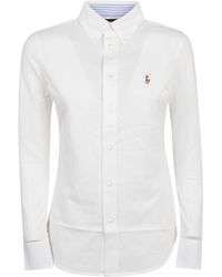 Polo Ralph Lauren - Logo Embroidered Buttoned Shirt - Lyst