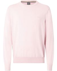 BOSS - Upacas Crew-Neck Sweater - Lyst