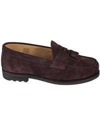 Brunello Cucinelli - Tassel Detailed Slip-On Loafers - Lyst