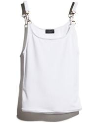 Gucci - Horsebit Crêpe Jersey Top - Lyst