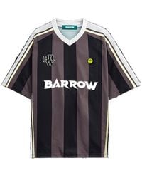 Barrow - Mesh Stripe T-Shirt - Lyst