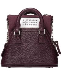 Maison Margiela - Numbers-Patch Zipped Mini Shoulder Bag - Lyst
