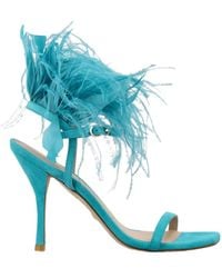 Stuart Weitzman - Tie High-Heeled Sandals - Lyst