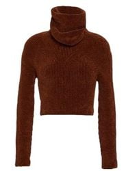 Jacquemus - Solid-Color Knitted High Neck - Lyst