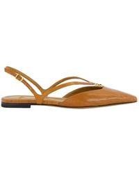 Fendi - Ffold Flat Pumps - Lyst