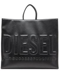 DIESEL - Dsl 3D Shopper Ew X Embossed Tote Bag - Lyst