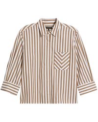 Rag & Bone - Lucia Striped Cotton Shirt - Lyst