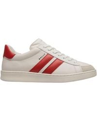 Bally - Tyger Leather Sneakers - Lyst