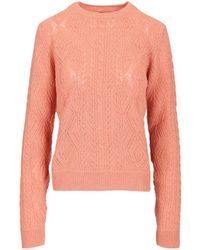 Etro - Long-Sleeved Crewneck Knitted Jumper - Lyst