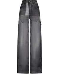 Haikure - Winona Sheer Wide-Leg Pants - Lyst