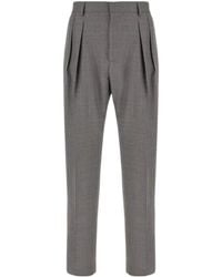Paul Smith - Embroidered Wool Tailored Pant Belt Loops - Lyst