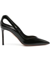 Aquazzura - Sheeva Pointed-Toe Cut-Out Detailed Pumps - Lyst