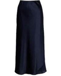 Dorothee Schumacher - Sense Of Shine Silk-Blend Satin Slip Skirt - Lyst