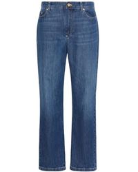 Max Mara - 'S Macro Straight Leg Jeans - Lyst