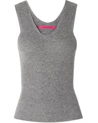 The Elder Statesman - Delicash Cashmere And Silk Blend Vest - Lyst