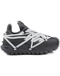 Moncler - Moncler Rick Owens Trailgrip Megalace Lace-Up Sneakers - Lyst