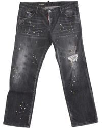 DSquared² - Logo Denim Pants - Lyst