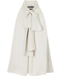 Tom Ford - Halter Neck Sleeveless Top - Lyst