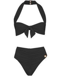 Balmain - Plain Two Piece Swimsuit - Lyst