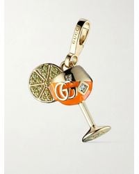Gucci - Cocktail Motif Charm - Lyst