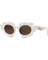 Loewe - Logo Sunglasses - Lyst