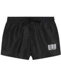 Moschino - Drawstring Swim Trunks - Lyst