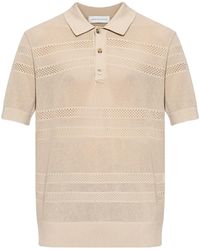 Dries Van Noten - Mesh Polo Shirt - Lyst
