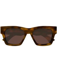 Gucci - Eyewear Square Frame Sunglasses - Lyst