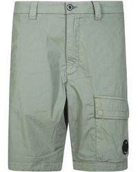 C.P. Company - Lens Pocket Cargo Shorts - Lyst