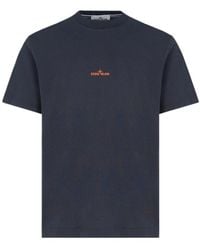 Stone Island - Short Sleeve Crewneck T-Shirt - Lyst