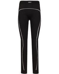 Off-White c/o Virgil Abloh - Off Stamp Seamless Leggings - Lyst