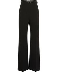 Sportmax - Volonta High-Waisted Wide-Leg Trousers - Lyst