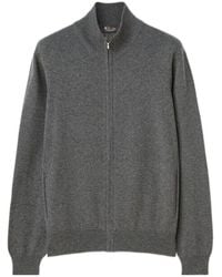 Loro Piana - Zipper Cashmere Sweater - Lyst