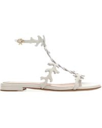 Gianvito Rossi - Ocean Flat Sandals - Lyst