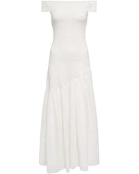 Gabriela Hearst - Veloso Linen And Silk Maxi Dress - Lyst