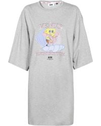 Gcds - X Spongebob Printed Crewneck T-Shirt Dress - Lyst