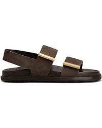 Tod's - Bars-Strap Slingback Sandals - Lyst