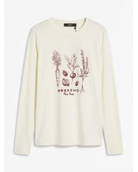 Weekend by Maxmara - Long Sleeve T-Shirt - Lyst
