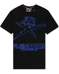 Philipp Plein - T-Shirt With Round Neck And Short Sleeves - Lyst