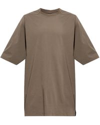 Rick Owens - Oversized Crew Neck T-Shirt - Lyst