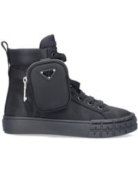 Prada - Logo Short Boots - Lyst