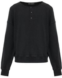 Our Legacy - Ballon Henley Sweatshirt - Lyst