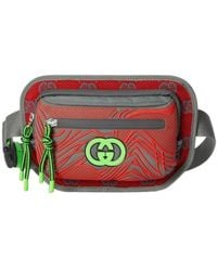 Gucci - Patterned Belt Bag - Lyst