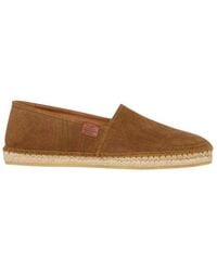 Etro - Suede Espadrilles With Arnica Motif - Lyst