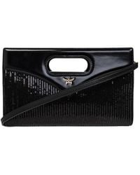 MCM - Sequined Handbag - Lyst