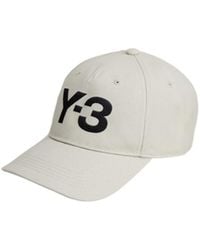Y-3 - Logo Embroidered Baseball Cap - Lyst