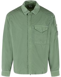 C.P. Company - Chrome R Lens Overshirt Jacket - Lyst