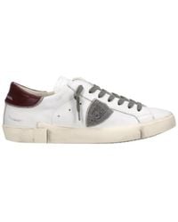 Philippe Model - Baskets Prsx En Cuir - Lyst