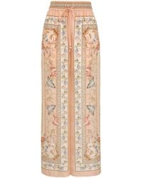 Zimmermann - Roselight Relaxed Pant - Lyst